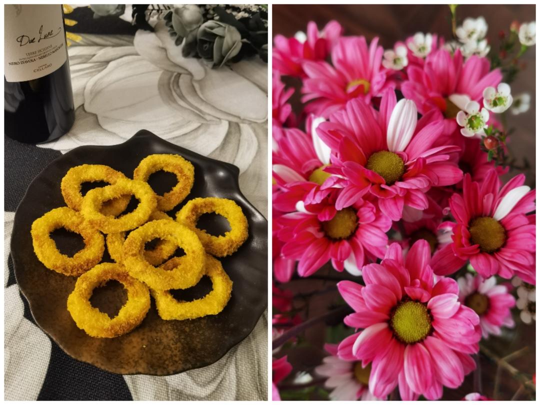 空气炸锅洋葱圈的做法