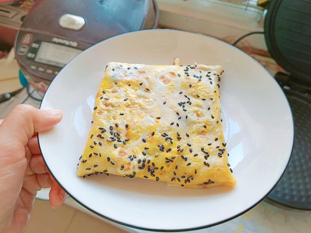 早餐—煎饼（自炸薄脆）