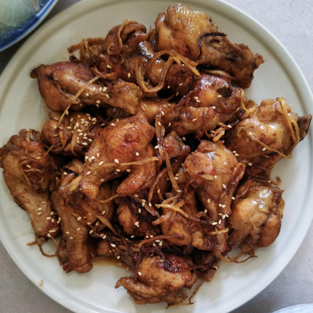 可乐鸡翅（姜丝都好吃）