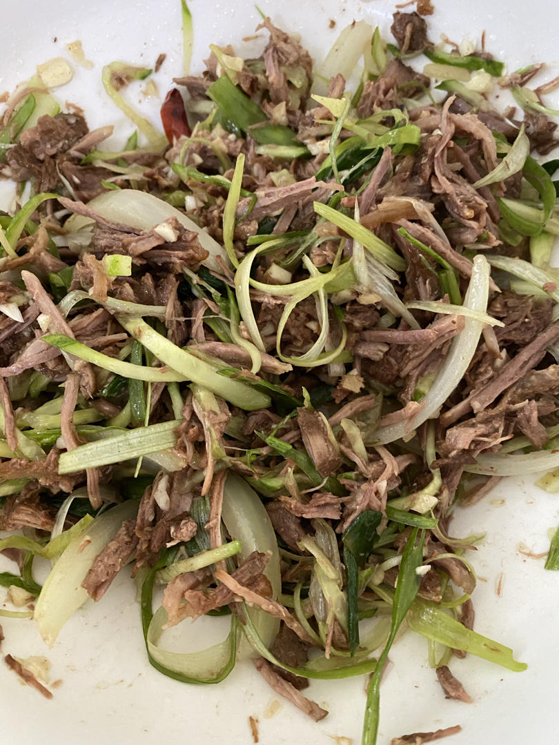 炝拌牛肉丝