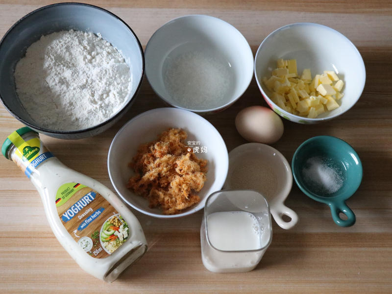 纯奶手撕吐司的做法 步骤1