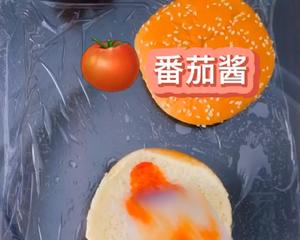 自制肉饼汉堡包的做法 步骤8