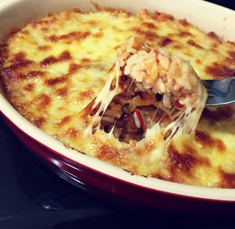 yvonne323做的番茄培根焗饭