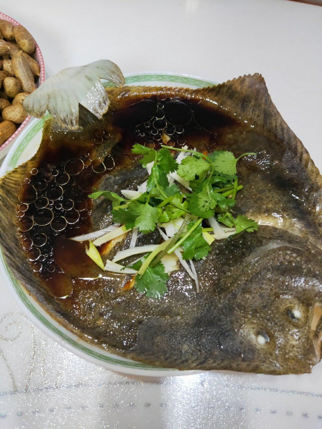清蒸多宝鱼
