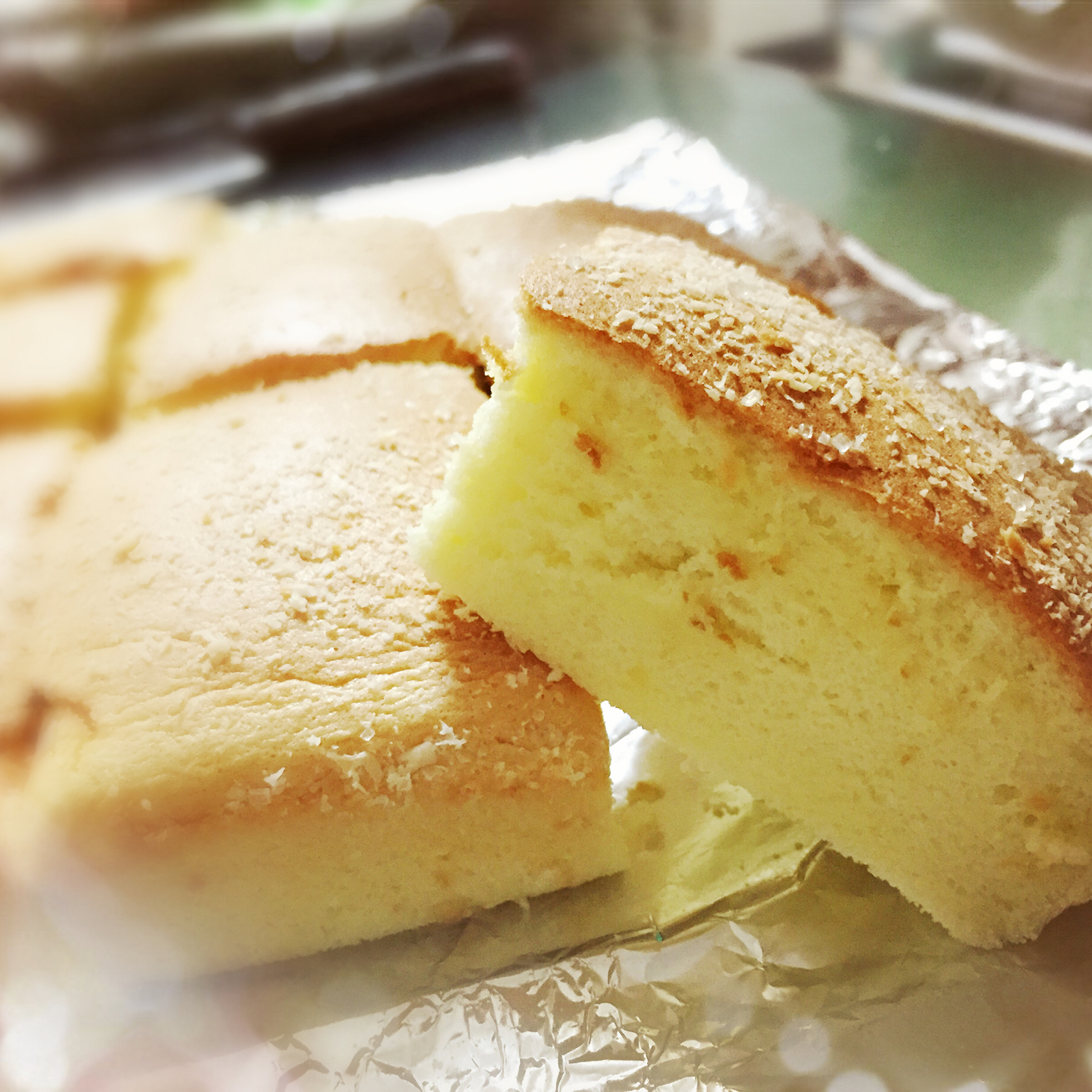 犭苗爷做的椰浆蛋糕