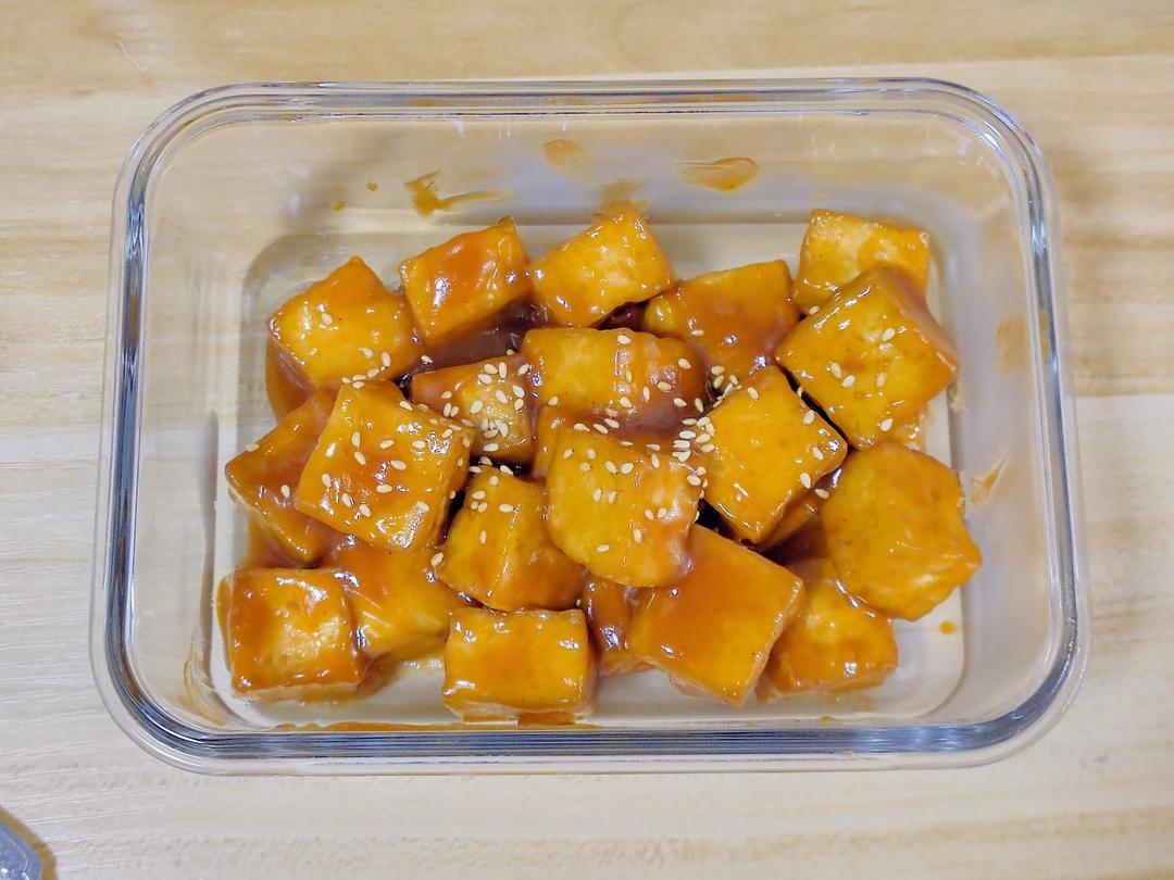 给肉也不换的糖醋豆腐‼️酸甜开胃巨好吃🔥