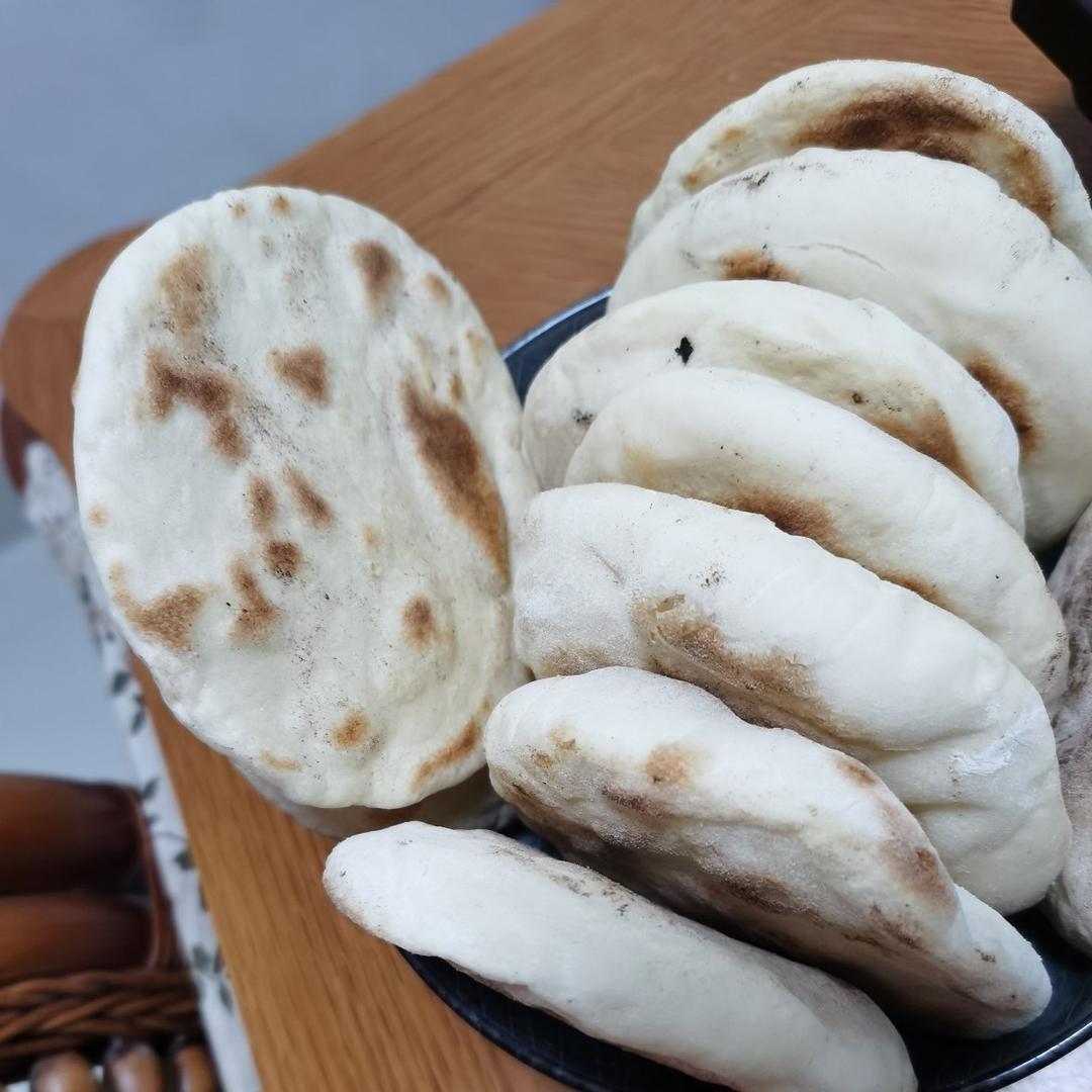 肉夹馍(白吉馍的制作)