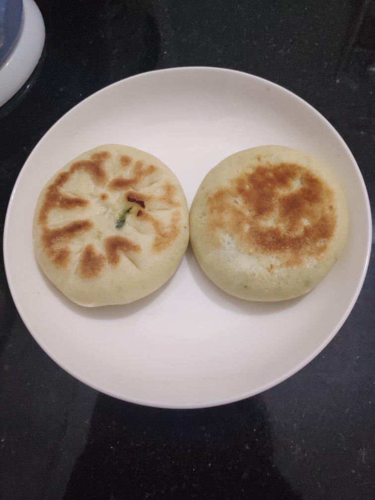 发面韭菜饼