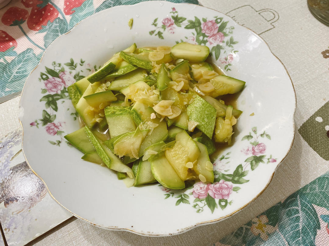 清炒西葫芦，五分钟快手菜