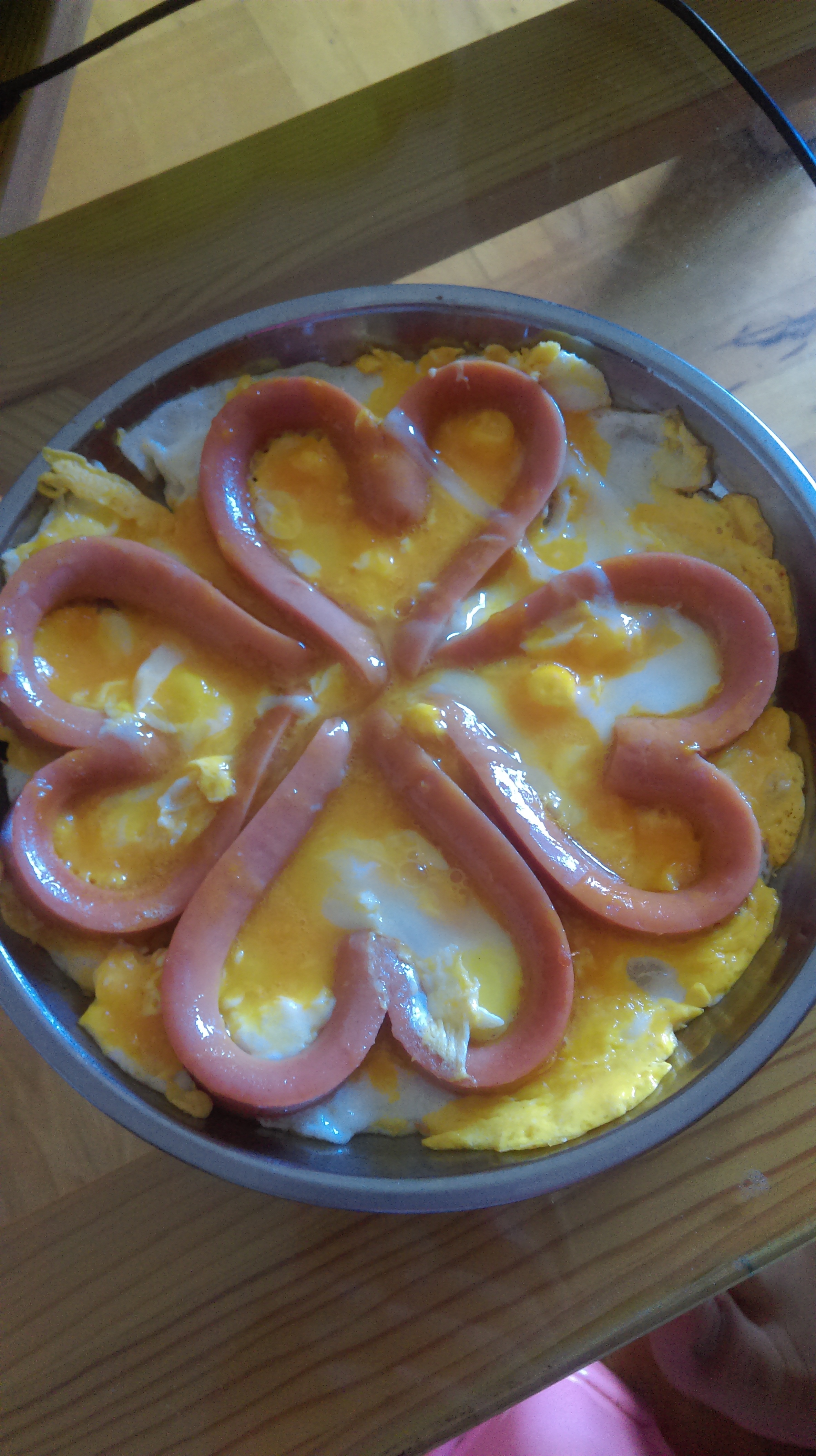 普通的…唯一做的爱心早餐.