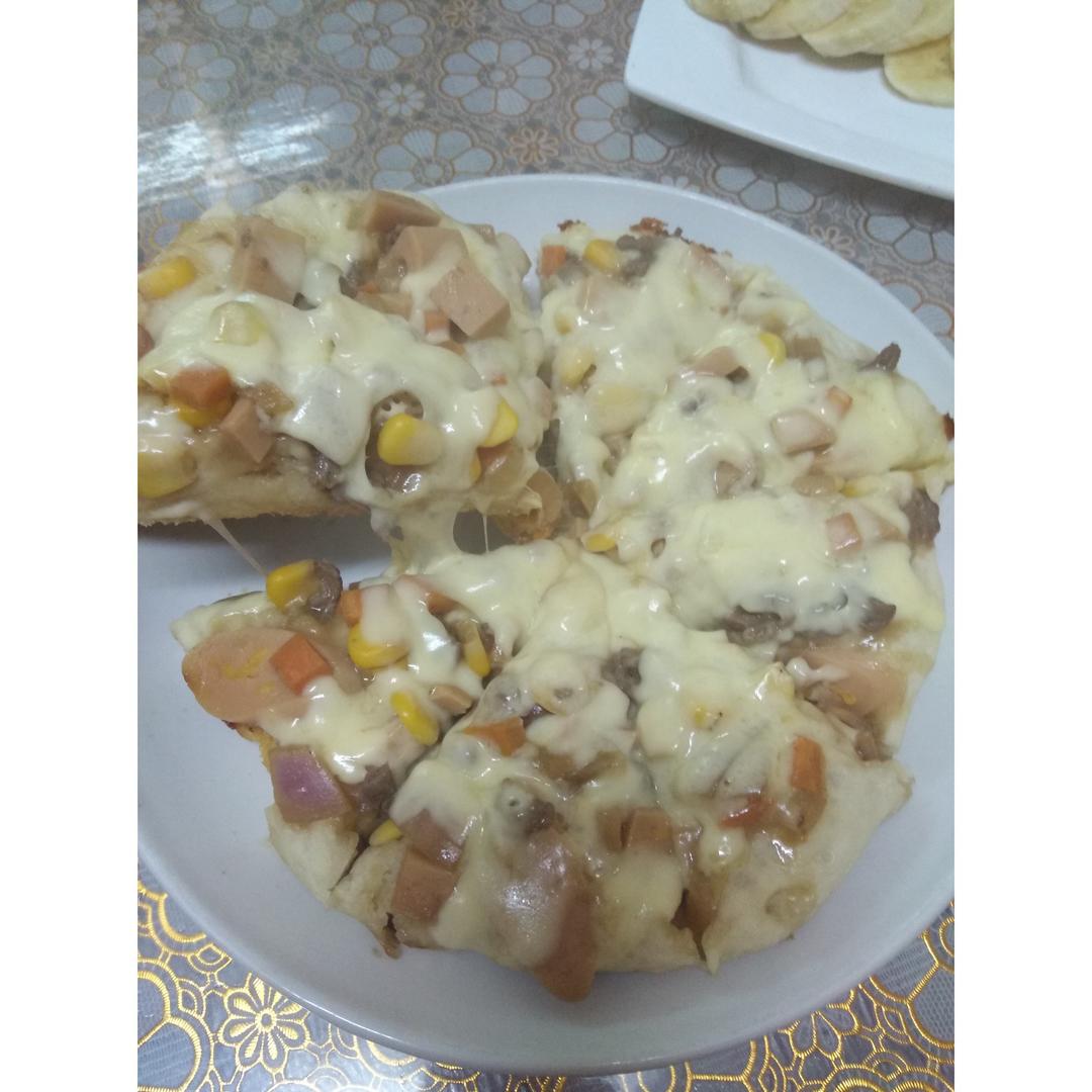 做一张敲好吃的披萨饼底
