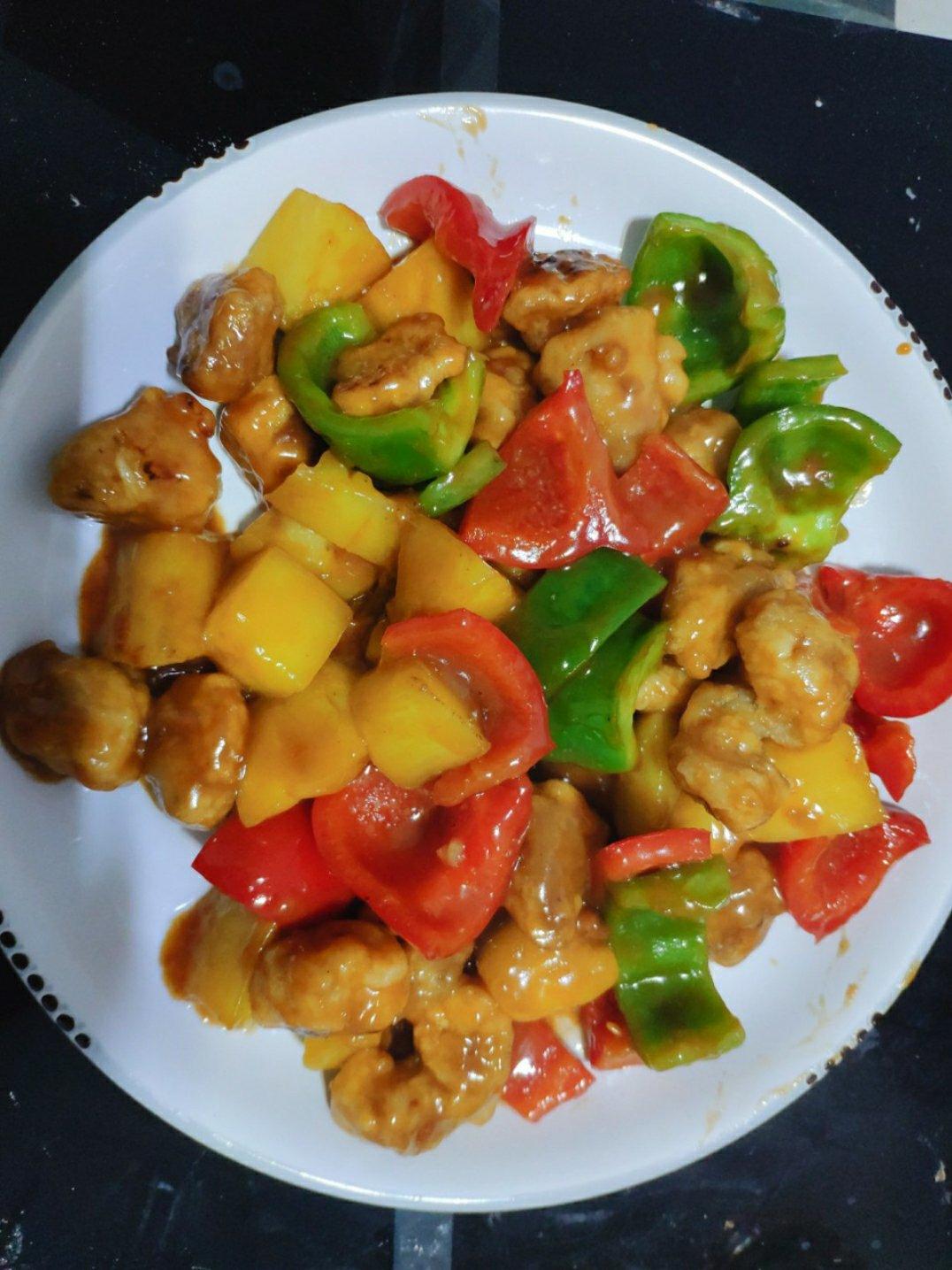 堂妈小厨——菠萝咕咾肉