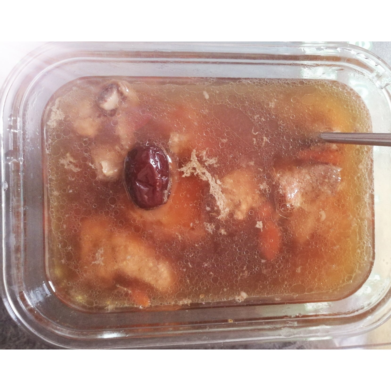 花生红枣排骨汤