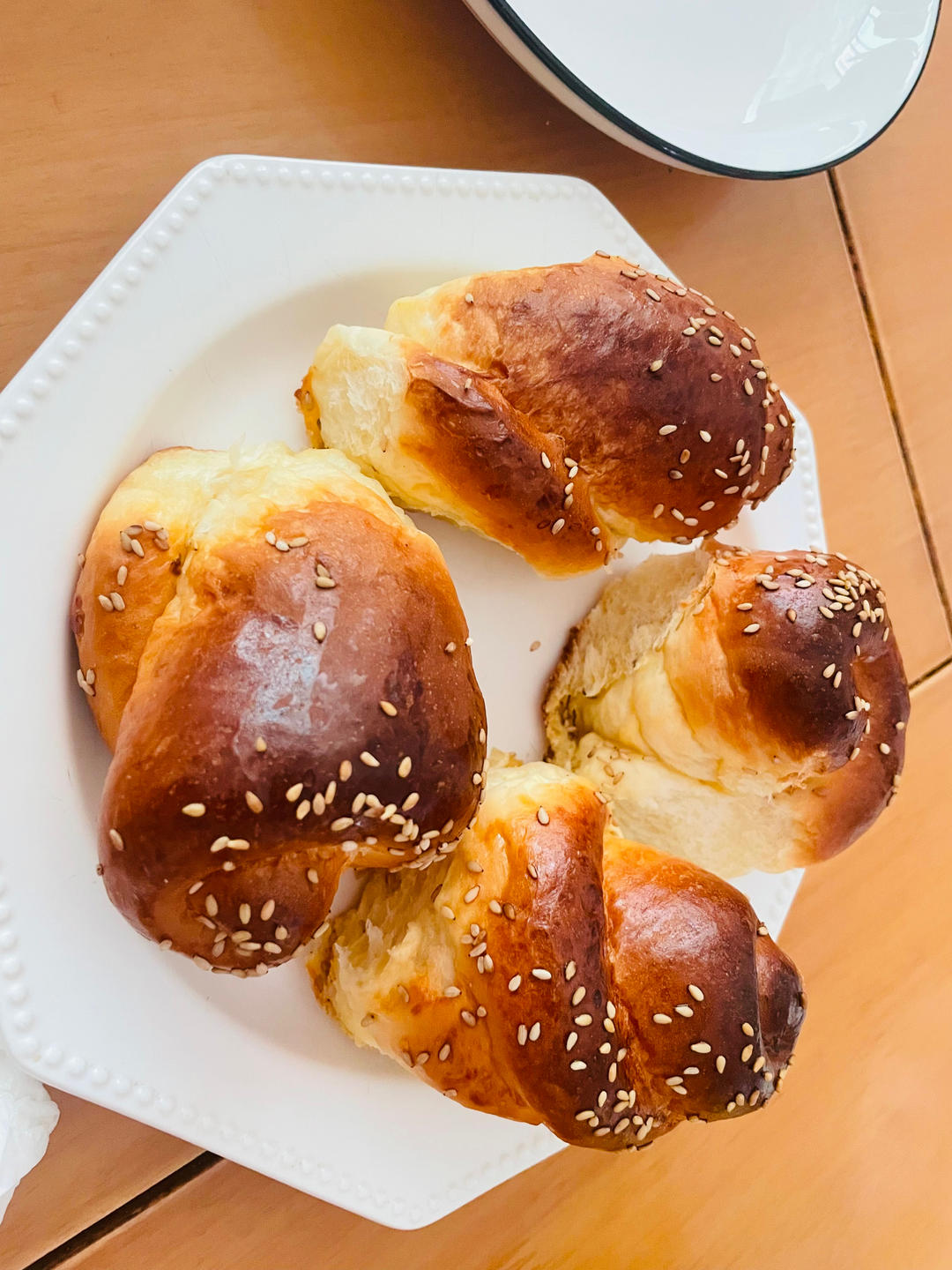 脆底蜂蜜小面包