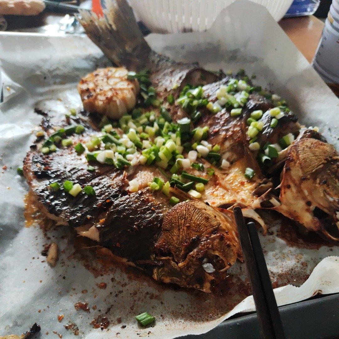 烧烤小鲫鱼（烤箱版）