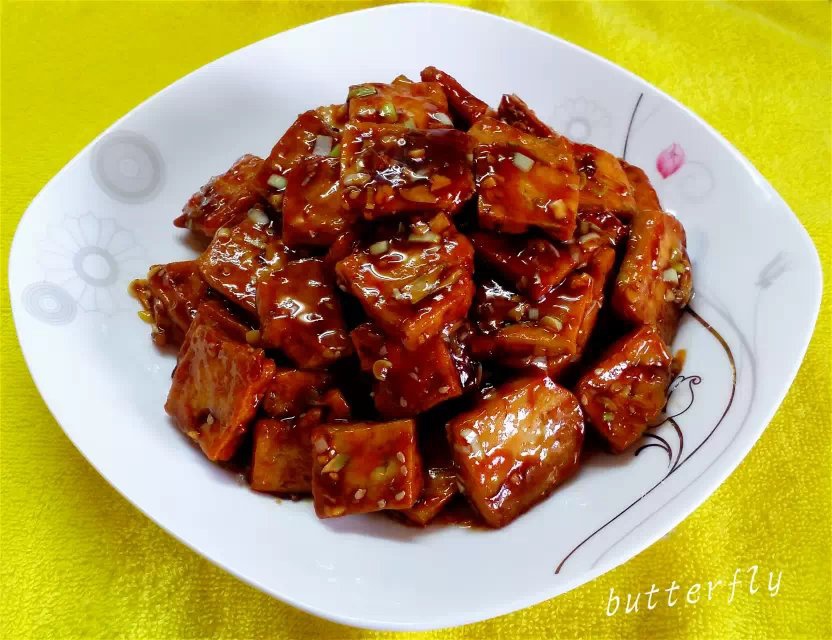糖醋脆皮豆腐