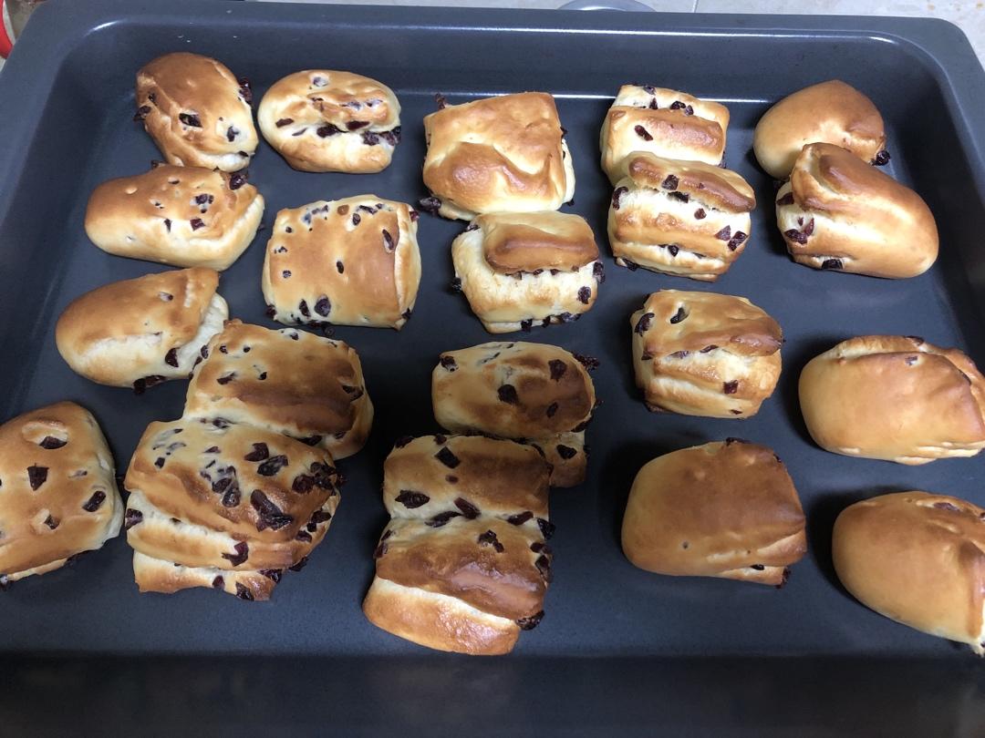蔓越莓优格小面包块