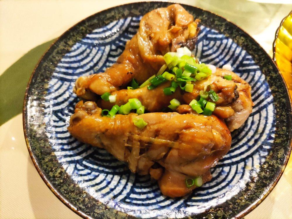 无水葱油鸡