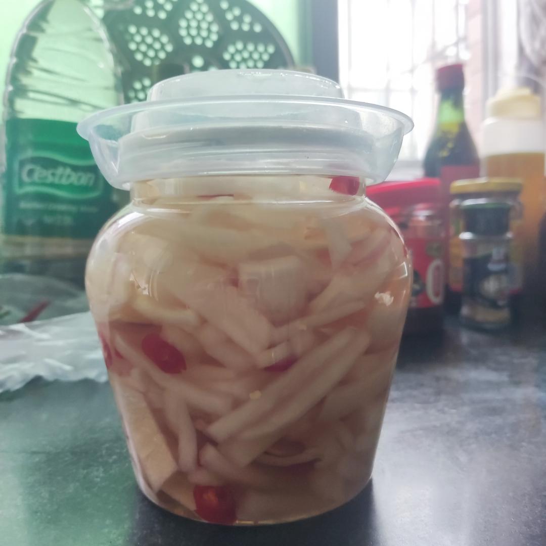 腌萝卜，酸甜爽口