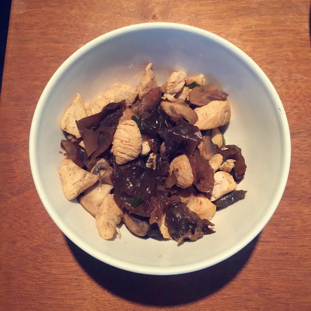 蘑菇滑鸡（香菇滑鸡）