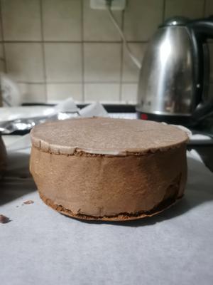 无敌巧克力乳酪蛋糕（内附解冻奶油奶酪秘诀和蛋白不消泡秘诀）的做法 步骤16