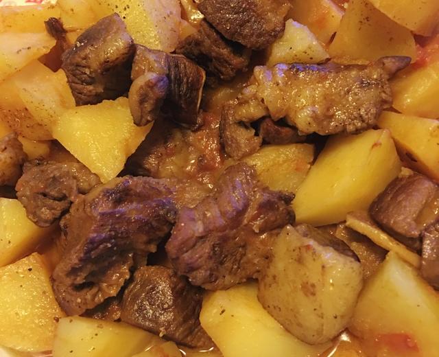 下饭土豆炖牛腩的做法