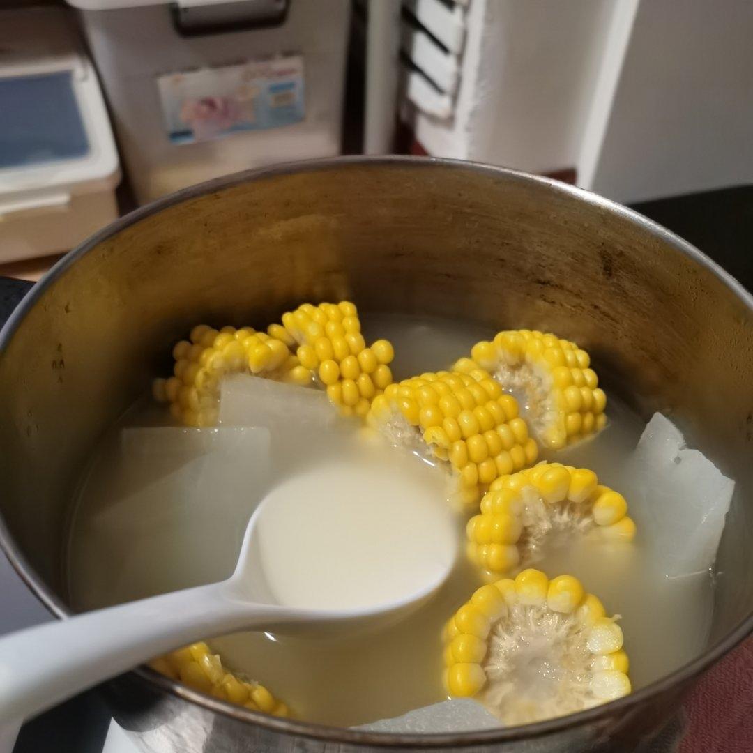 ✨美味减脂汤❗️鲜甜好喝的玉米冬瓜汤