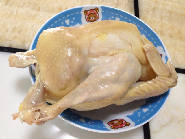 芹儿1做的白煮鸡