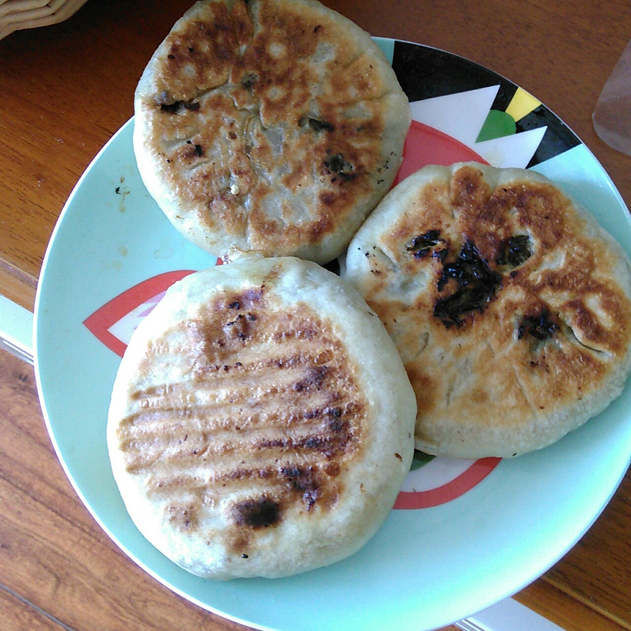茄子椒丁粉条肉饼（超详细的步骤，附带空气炸锅烙饼做法）