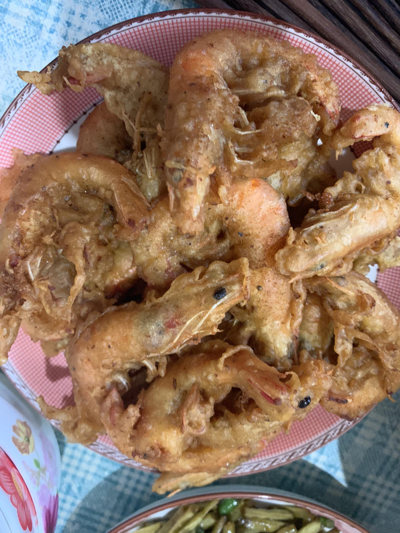 油炸大虾