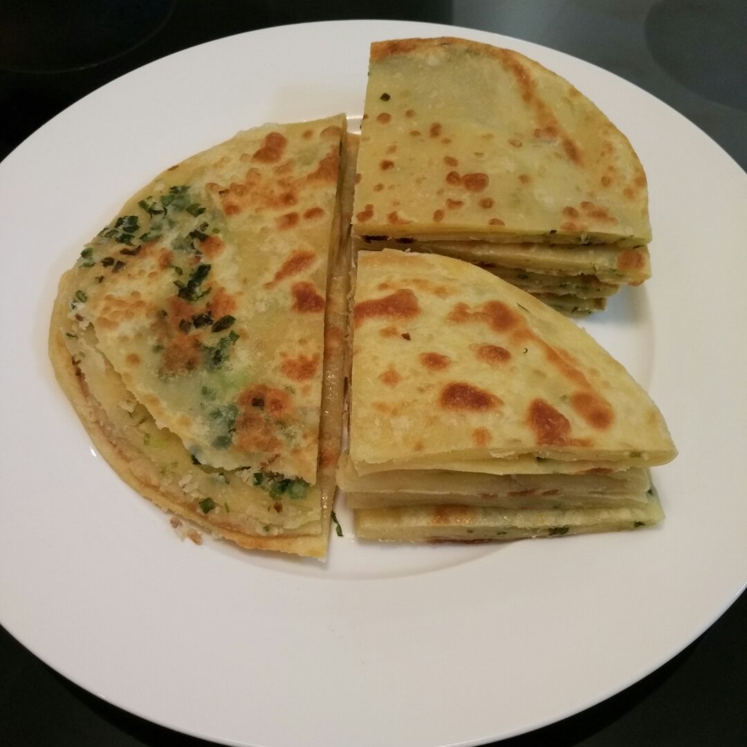 自制葱油饼