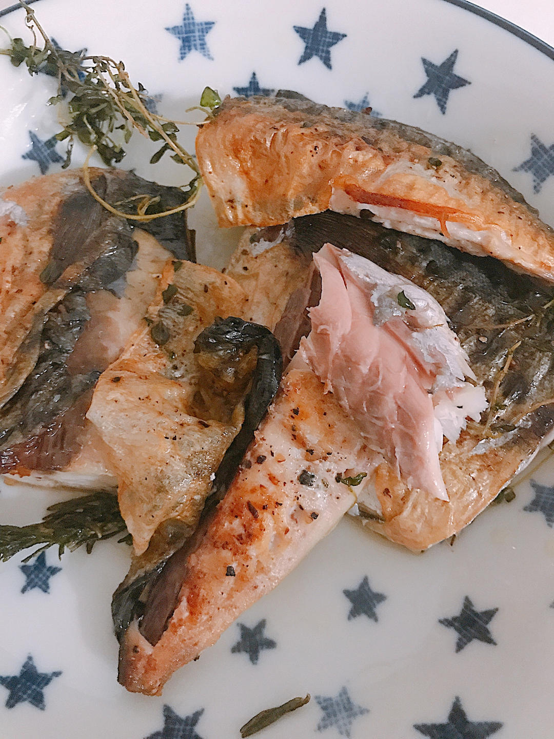 挪威海产｜香草煎青花鱼