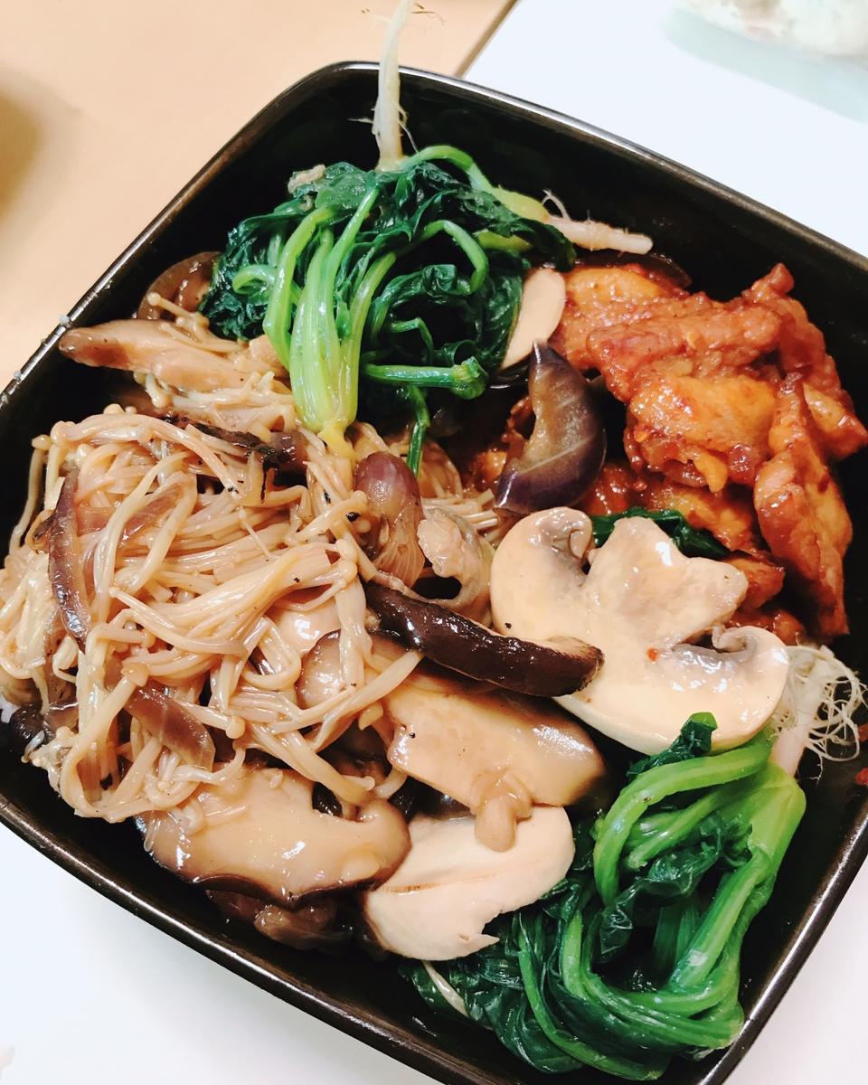 和风蘑菇饭（很适合做便当）