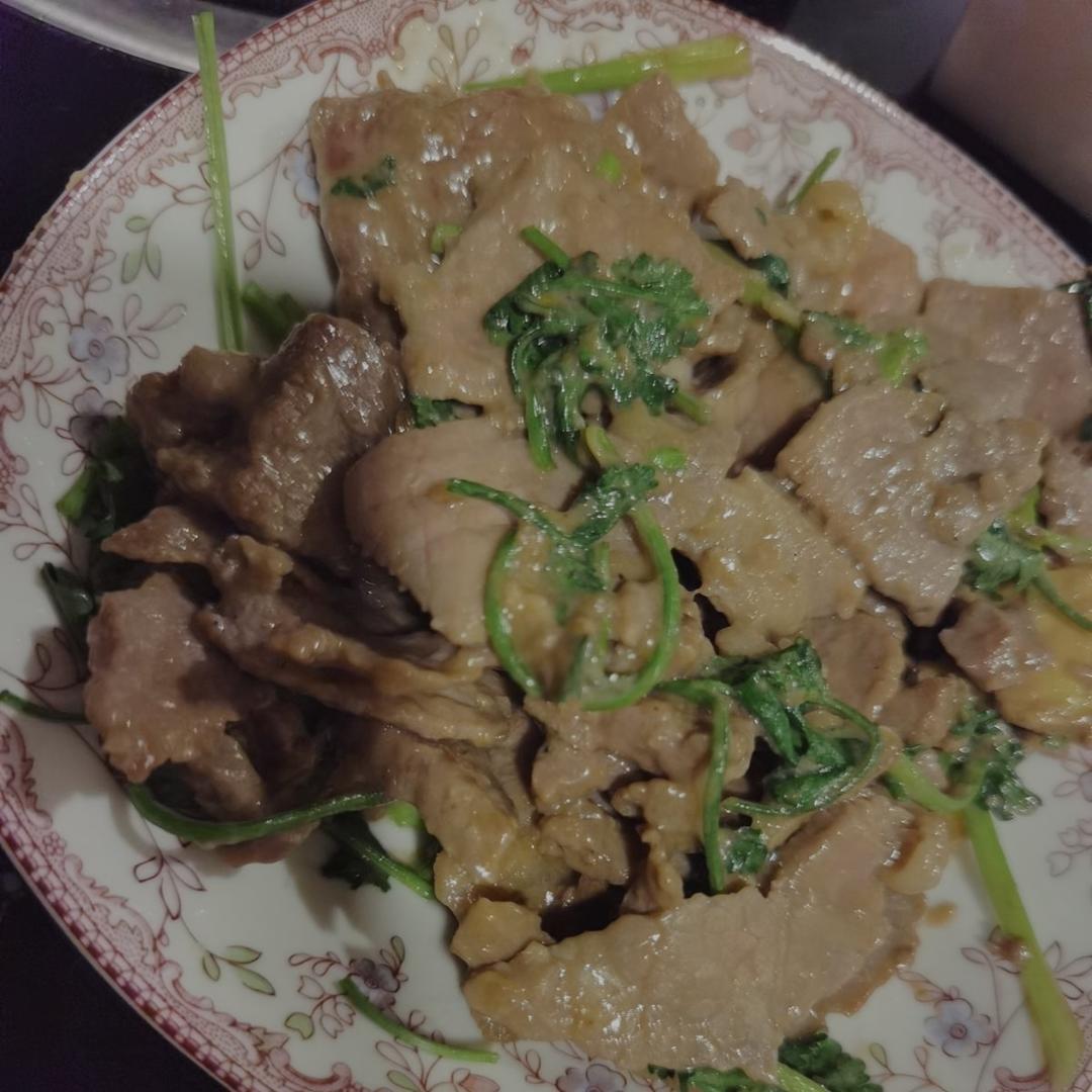 嫩炒牛肉片