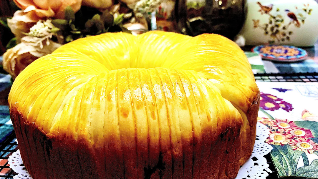 治愈系网红面包 毛线球面包🧶（含整形视频）