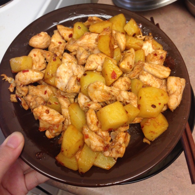 宫爆鸡丁（土豆控）