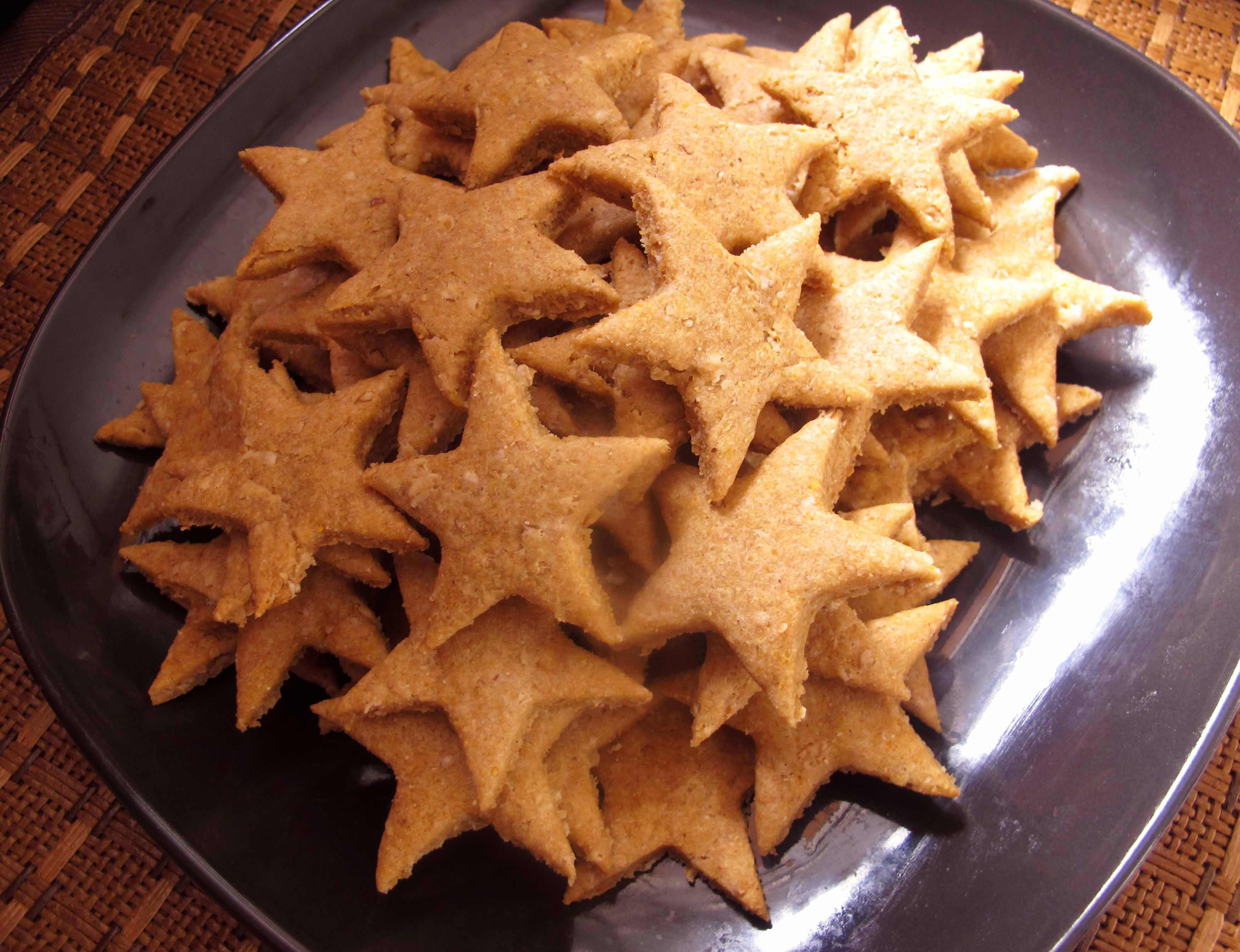 燕麦玉米面全麦饼干