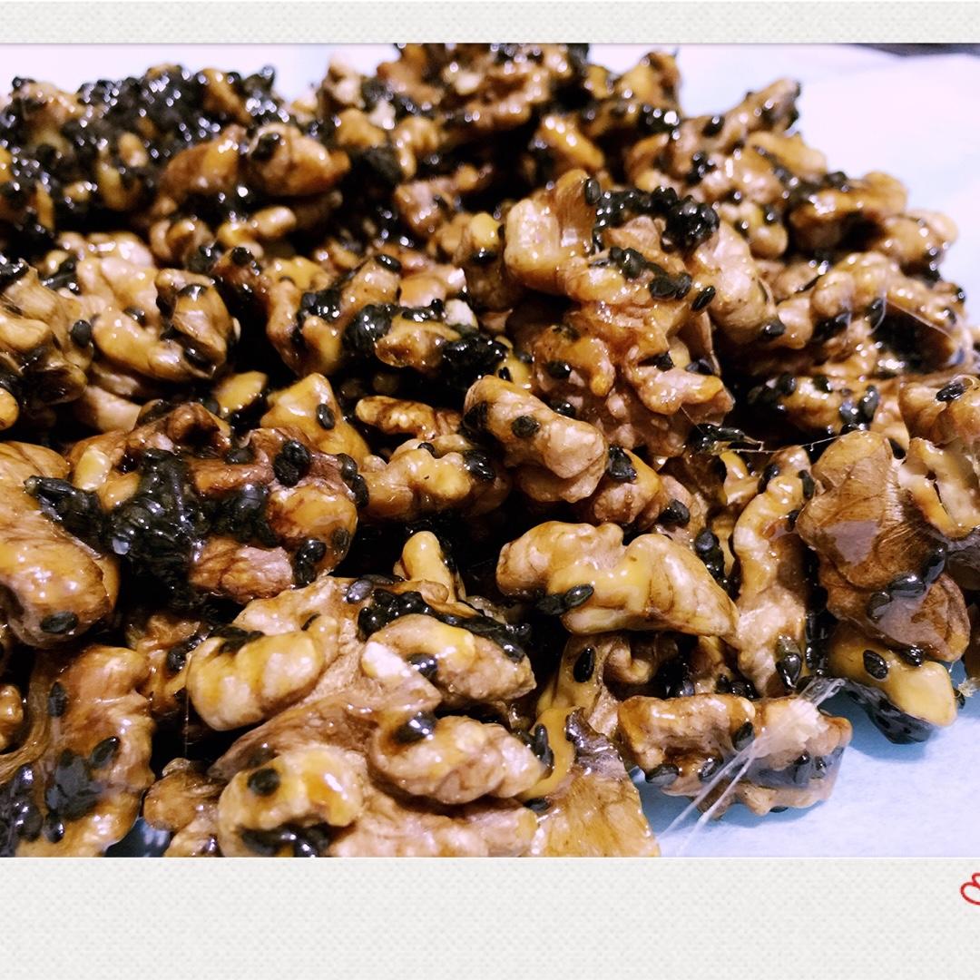 【琥珀核桃仁】冰糖无油不粘手