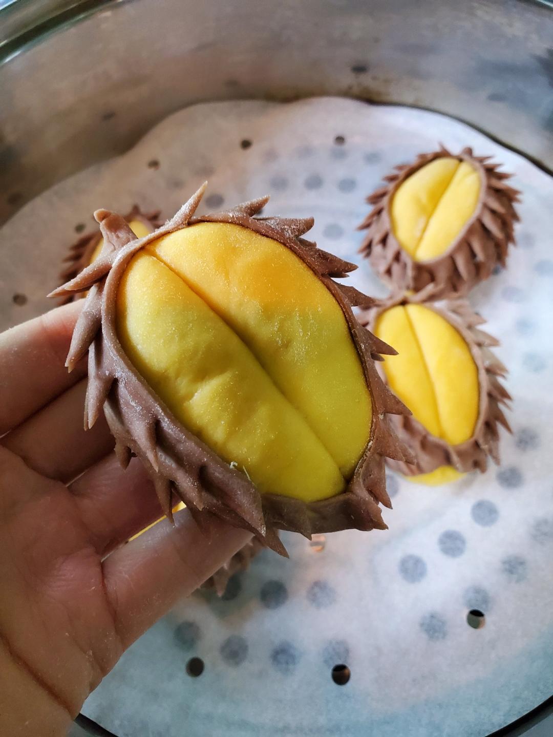 榴莲馒头 一次发酵 快手版零失败