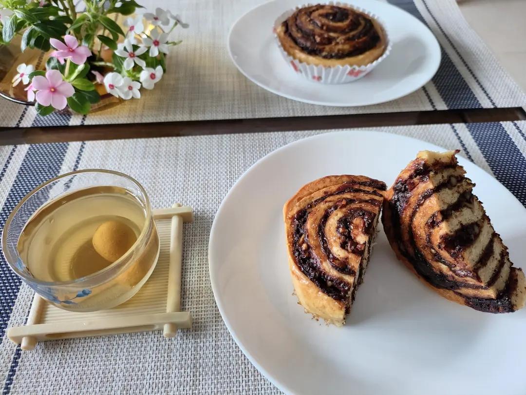 卷死自己的红糖肉桂卷（无需厨师机）