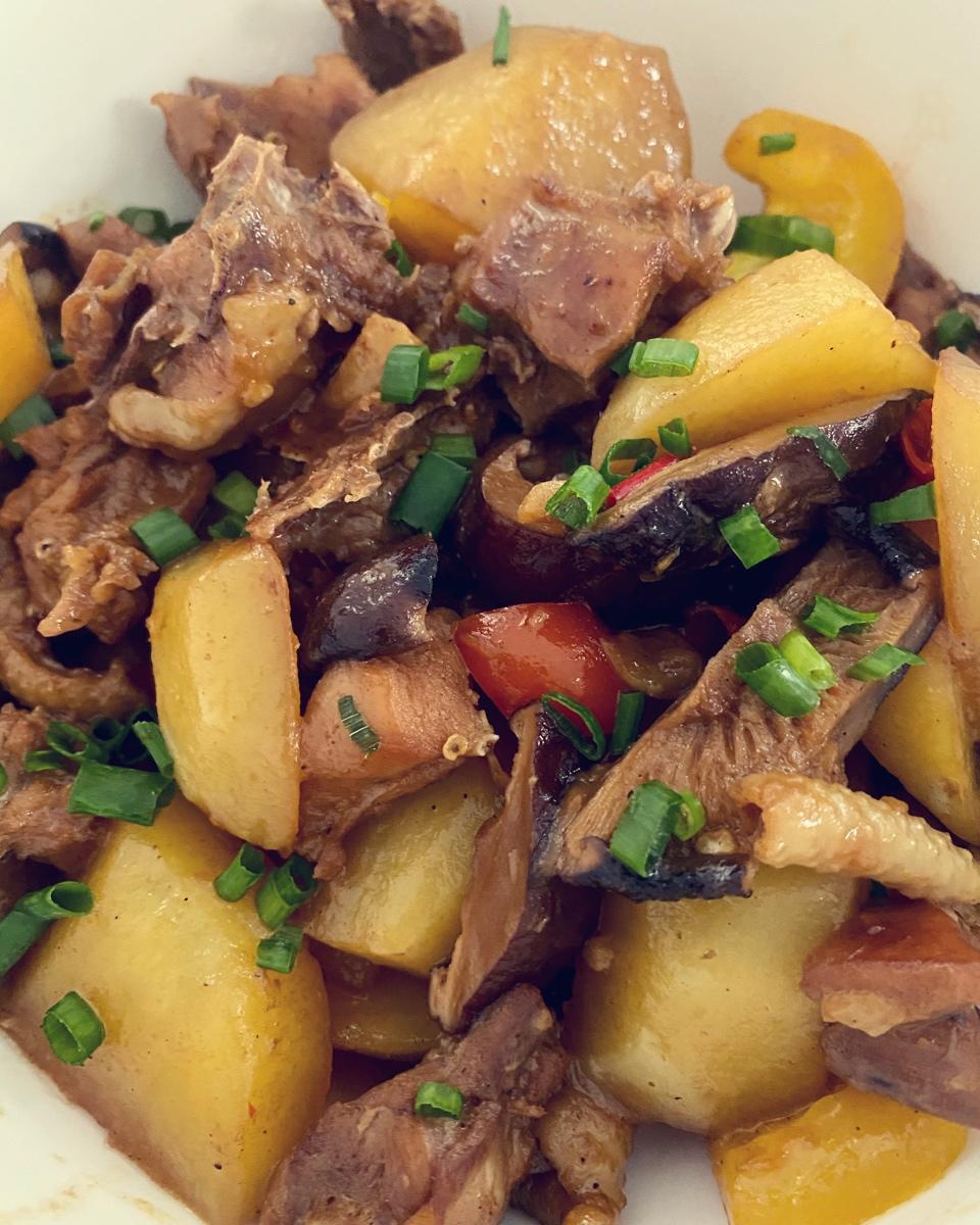 外卖第一名，简单在家做|黄焖鸡米饭