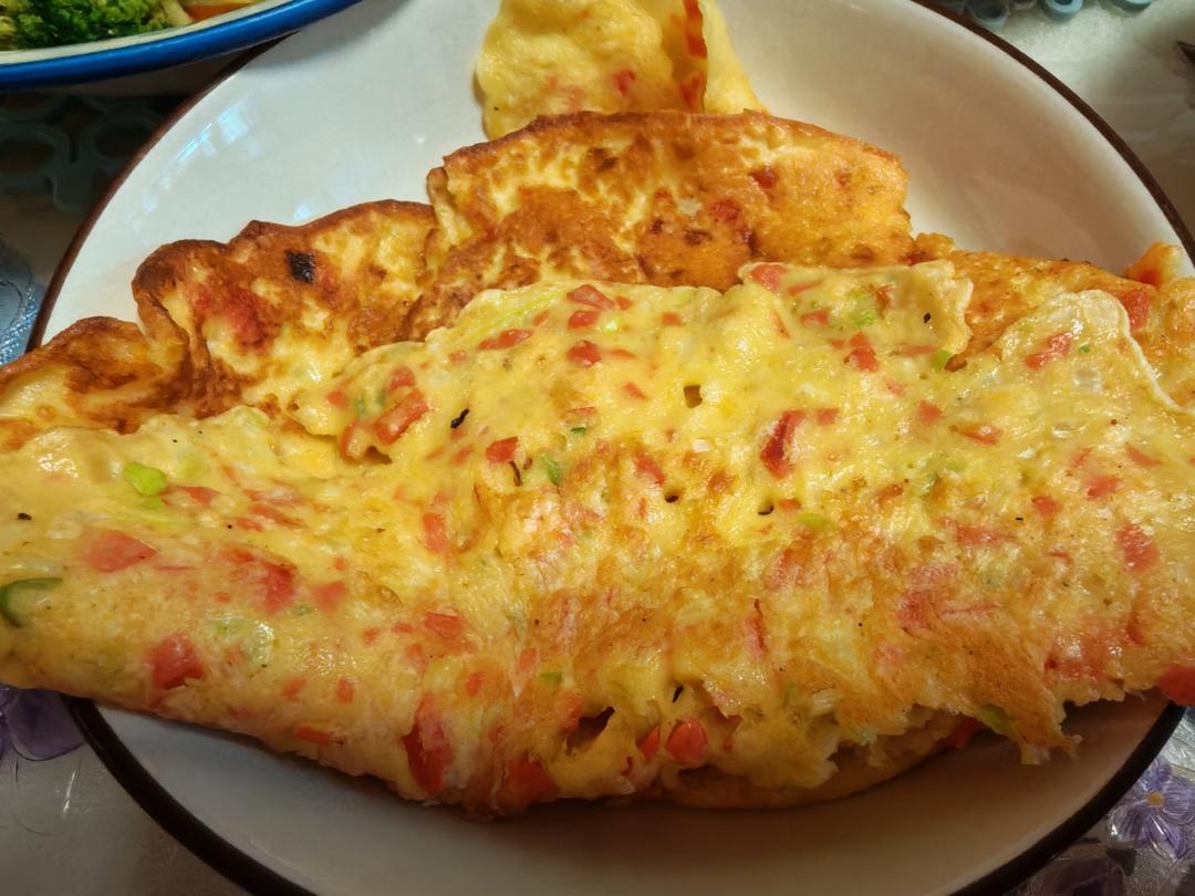 软软咸香鸡蛋饼（超详细）