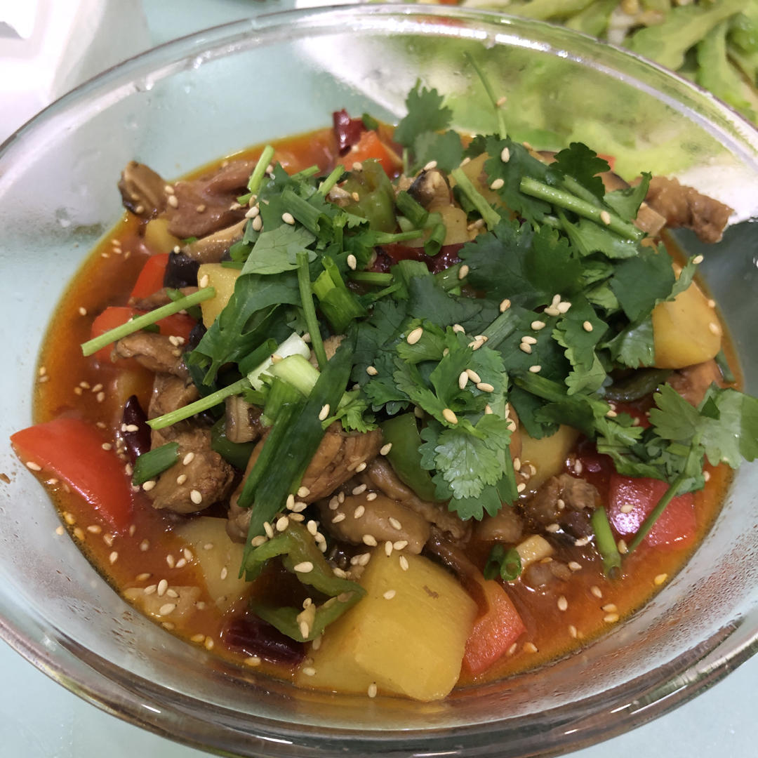 比饭店好吃很多倍的黄焖鸡