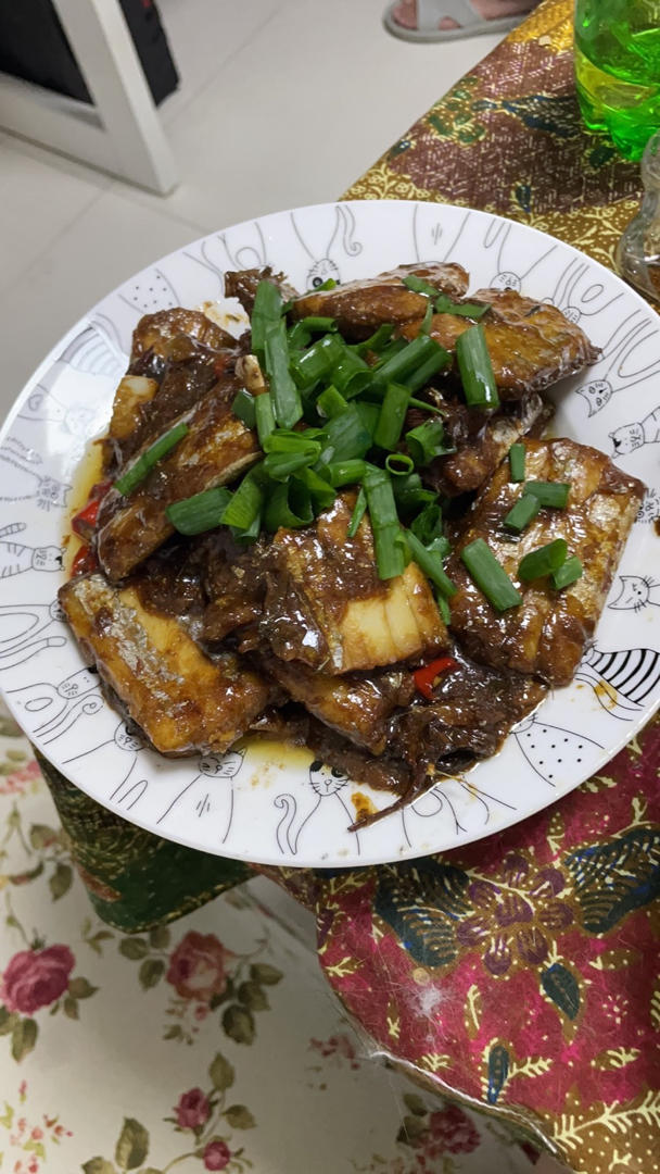 康小慈做的原创配方!家常炖刀鱼