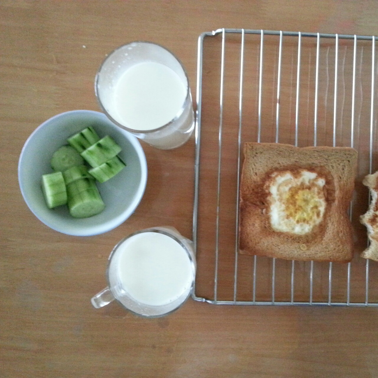 一片面包的三明治