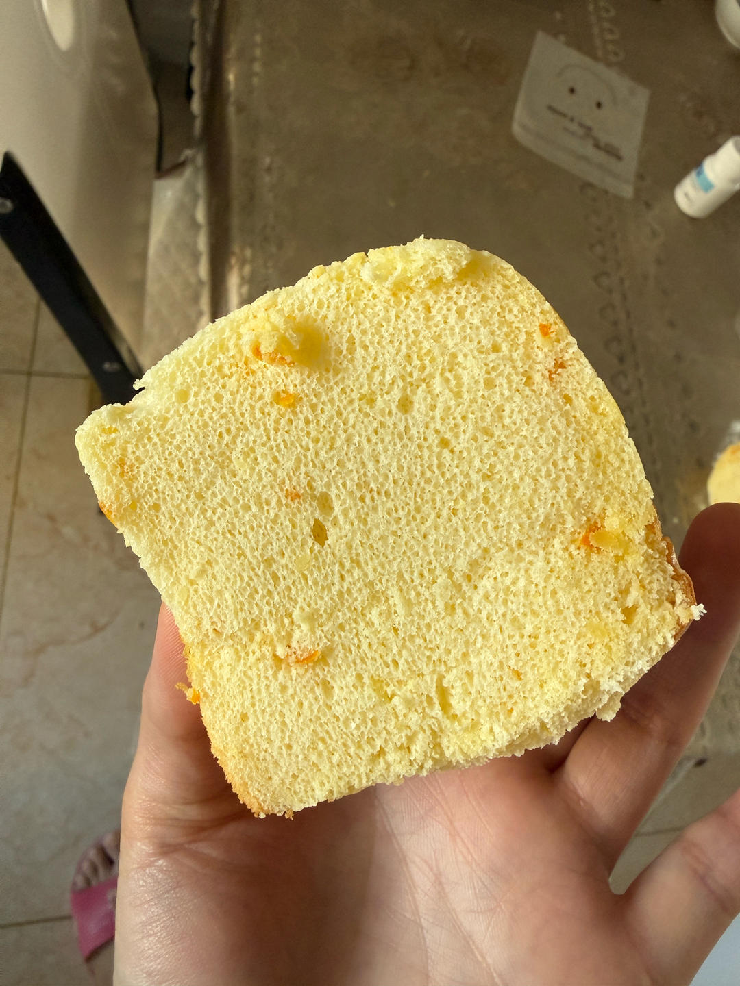 8寸橙汁戚风蛋糕