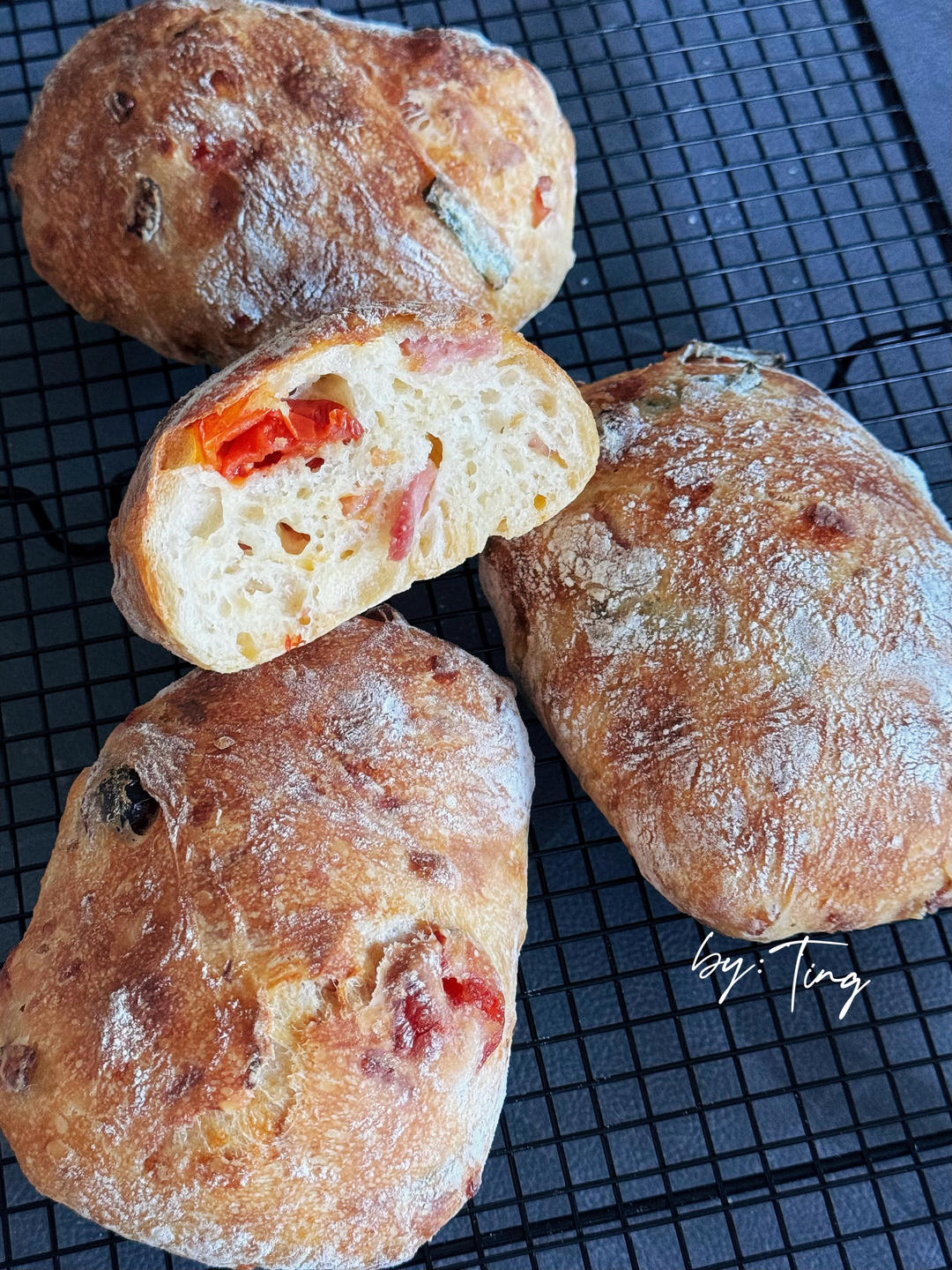 【ciabatta】家庭版恰巴塔，软乎乎的拖鞋面包