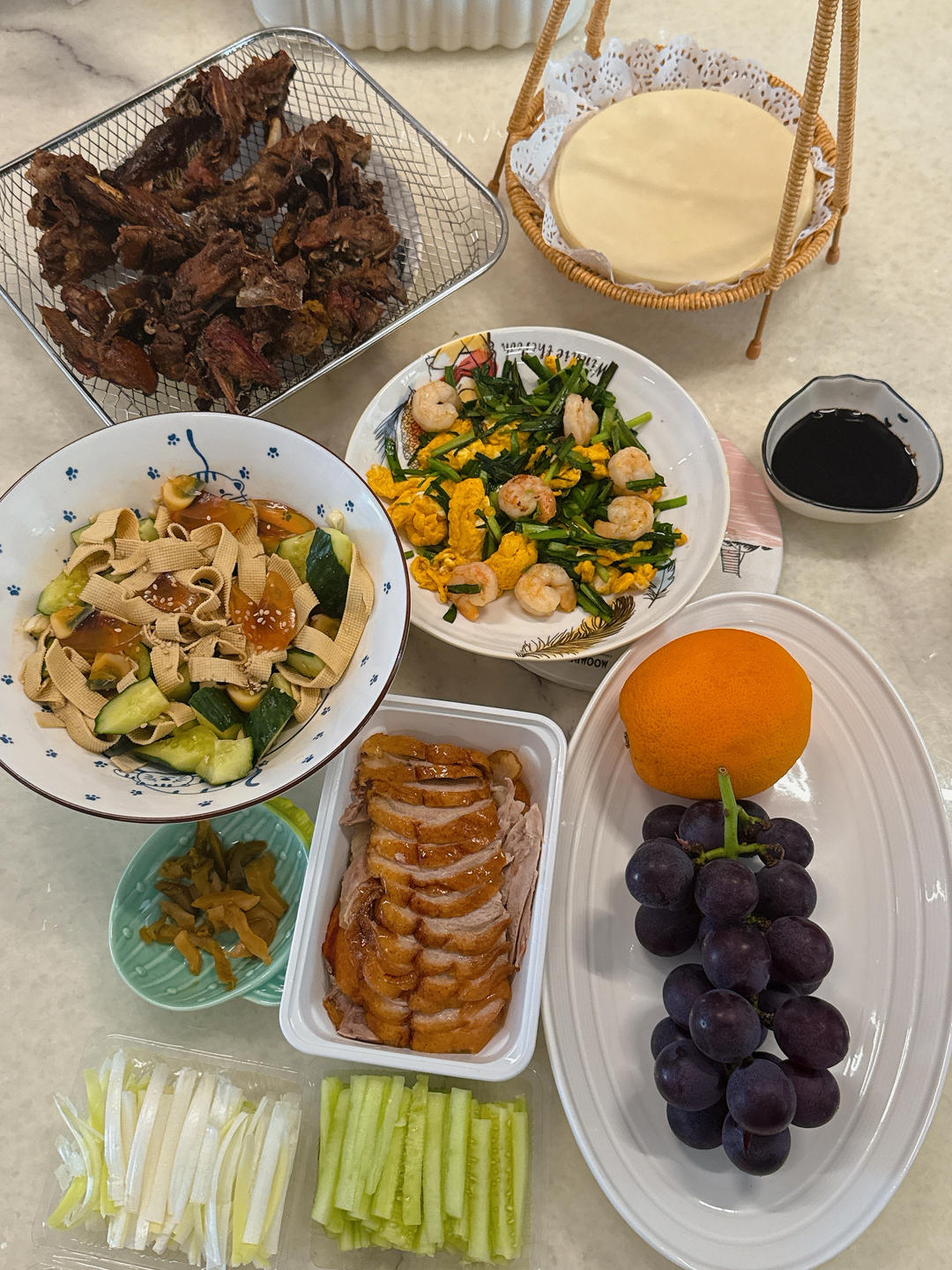 韭菜虾仁炒鸡蛋（韭菜成熟一致的小妙招）