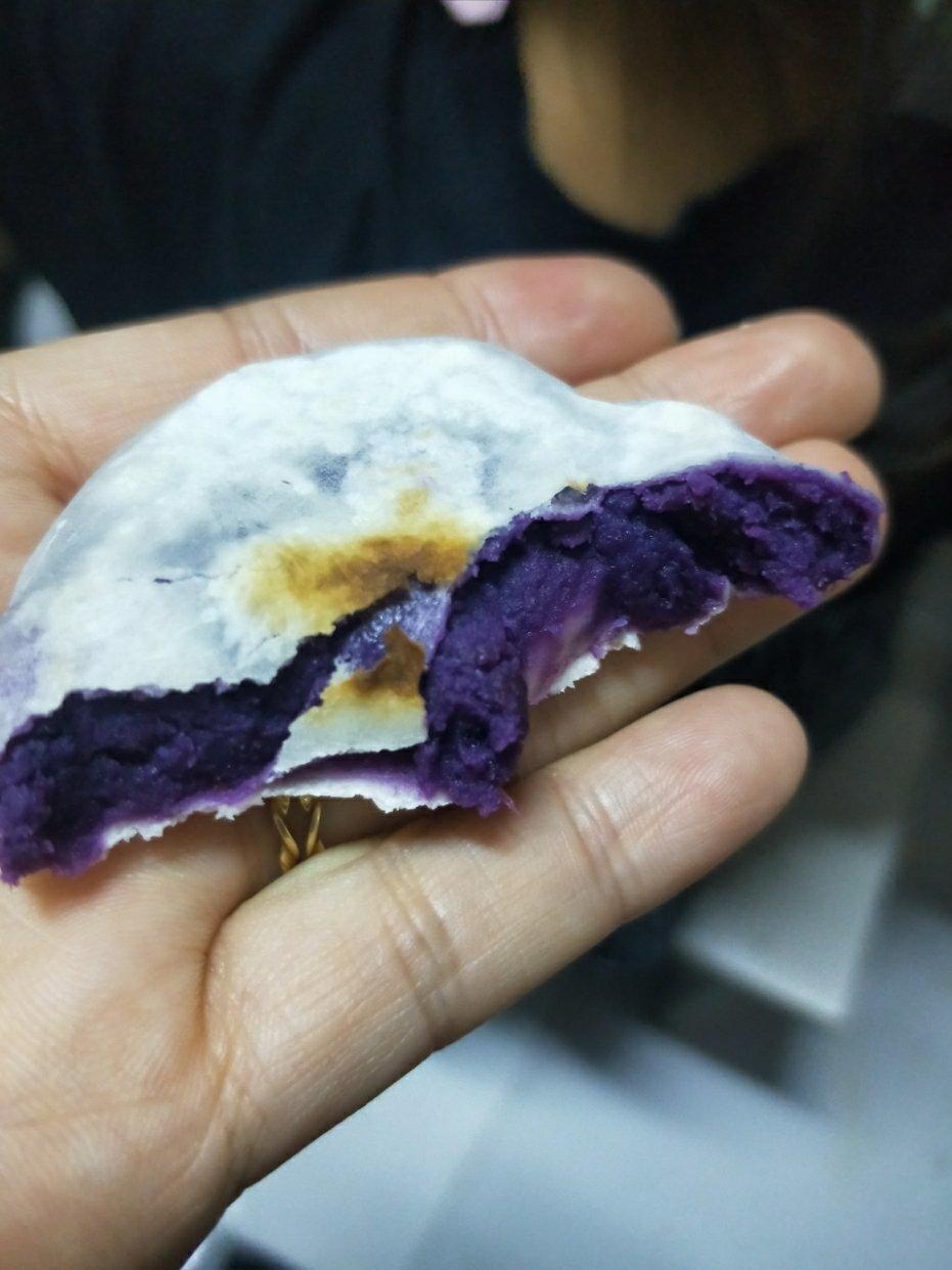 减肥紫薯饼