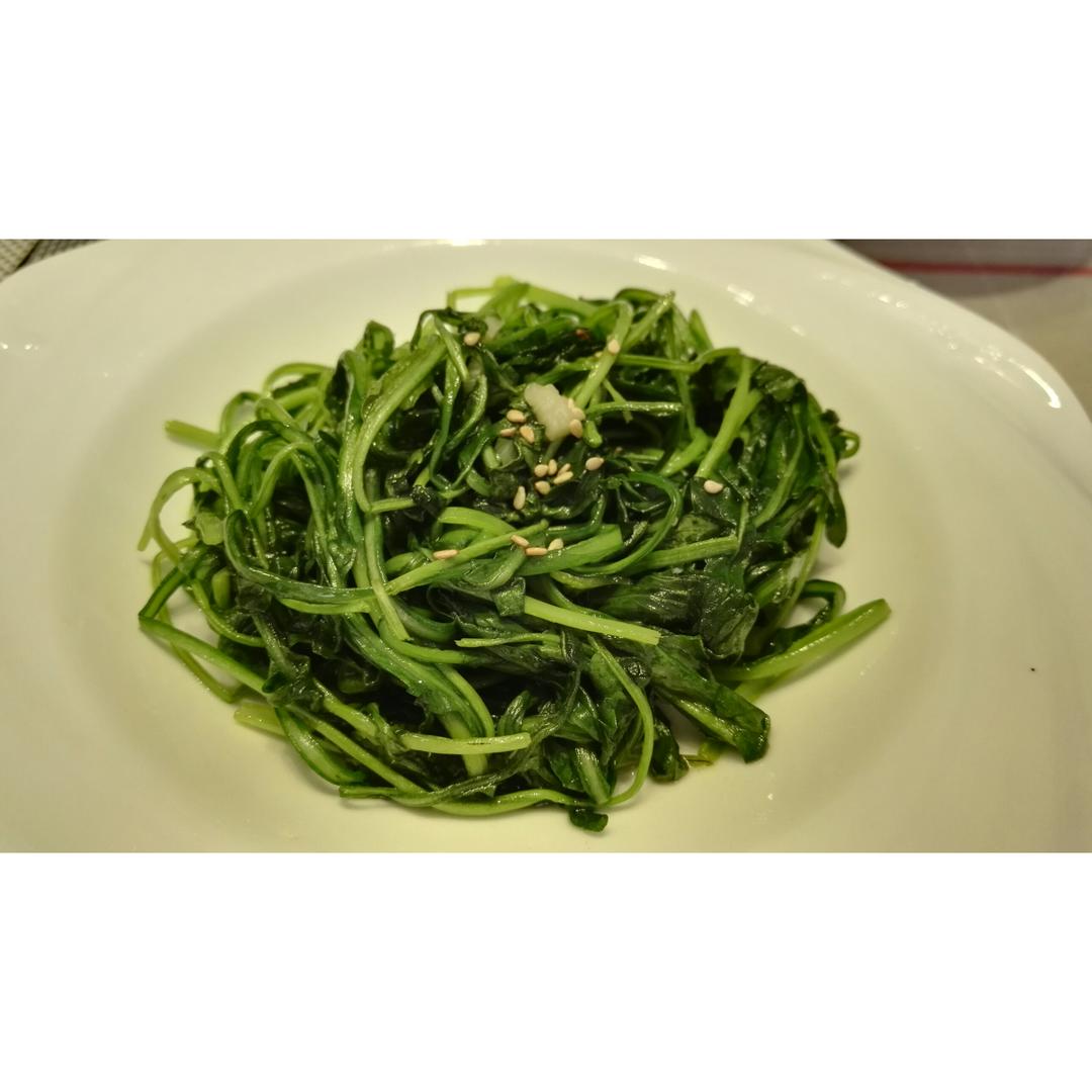 私房清炒芝麻菜